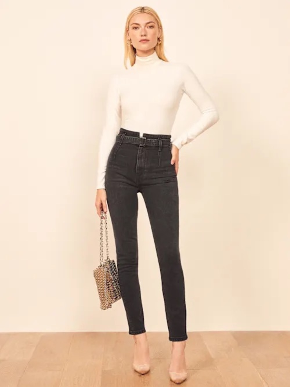 Reformation Kayo High & Skinny Jean size 26